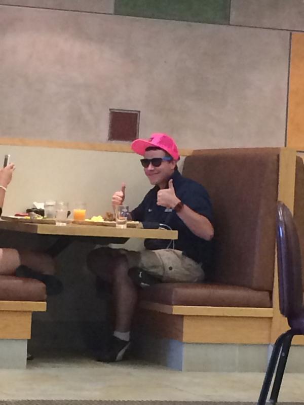 TLowellsmith's tweet photo. Today on wild UNC... The rarely seen frat boy @linnix http://t.co/WEcKsXW2vT