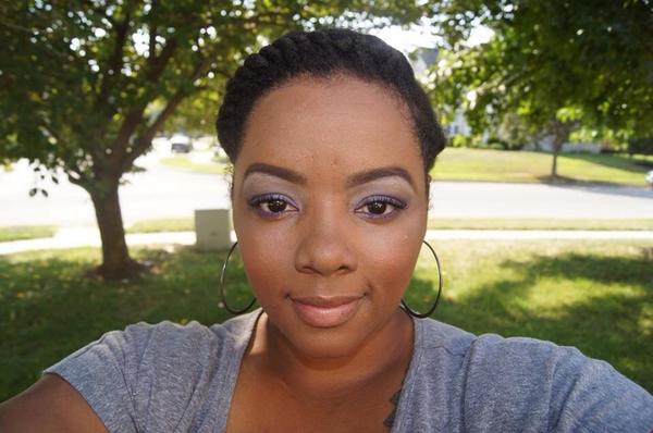 facesbykendis's tweet photo. A 'soft glam' look for everyday. I used @NyxCosmetics dream catcher palette &amp; @NyxCosmetics 917 purple eye liner. http://t.co/cojzT5XmpU