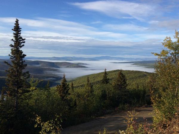 FrontLady's tweet photo. Final morning in Dawson  #goldfields #YukonDrive True North Beauty @DrivenMind99 @TravelYukon @GMCCanada http://t.co/VqOiegtGeJ