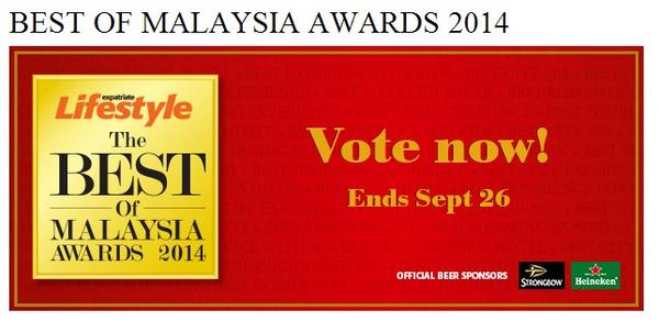 Vote #Sabah : expatriatelifestyle.com/boms2014/?strM… @suteraofficial @rrrshangrila @sabahhotel