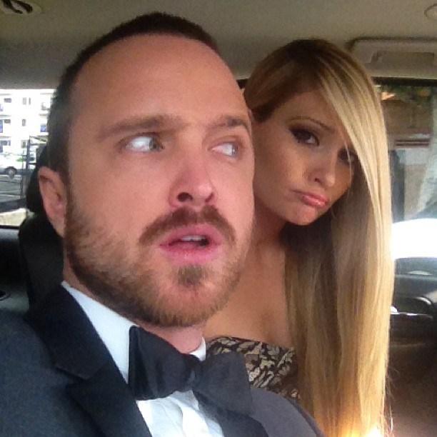 Happy Birthday! Here are 15 adorable pics of Aaron Paul & wife Lauren Parsekian  