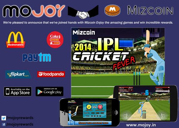 MojoyRewards's tweet photo. We're pleased to announce that we've joined hands with #mizcoin Enjoy the amazing #games and win incredible #rewards. http://t.co/VLIPIpF0Cd