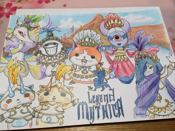 ずんど子 Auf Twitter レジェンドオブミシカと妖怪ウォッチのコラボ これで完成にする Http T Co Zgjnfzygwl