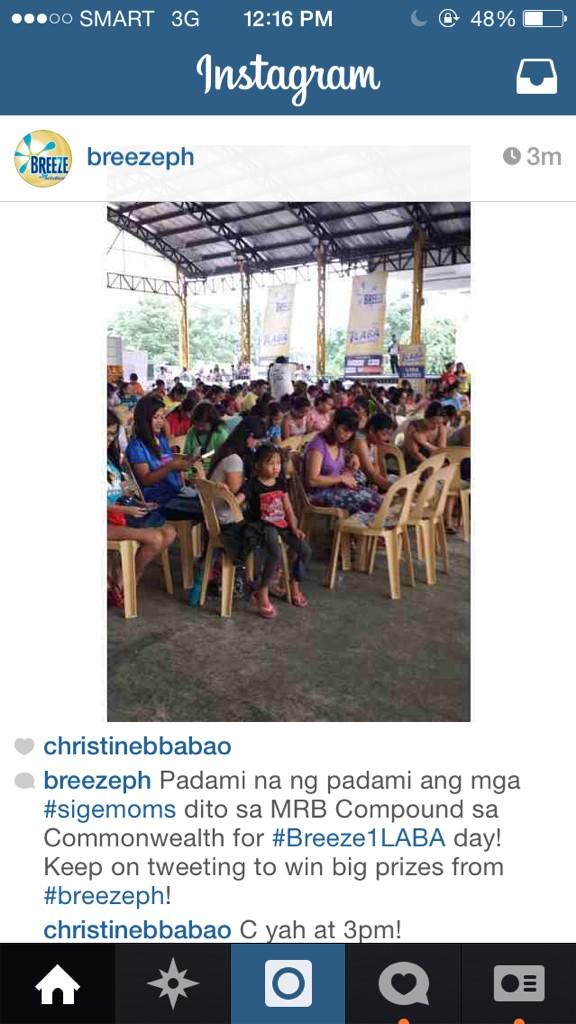 Kita kits, <a href="/BreezePh/">BreezePh</a> moms! #LibrengLaba Day ! Sa Bgy Commonwealth.