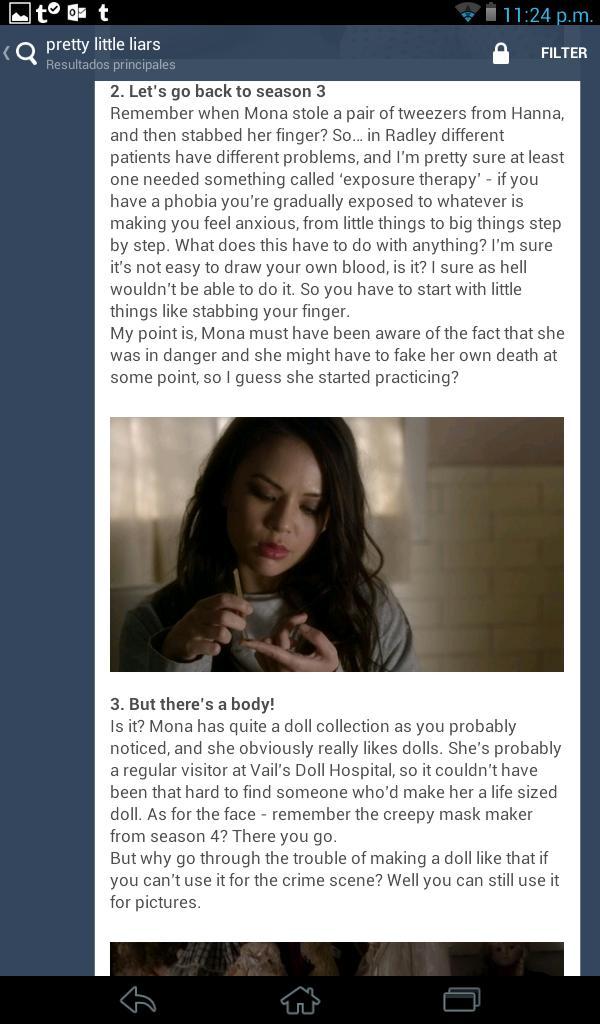 Malu25Hernandez's tweet photo. I hope this is true 😭 #RIPMona #fAtaleFinale http://t.co/10VHUilO2P