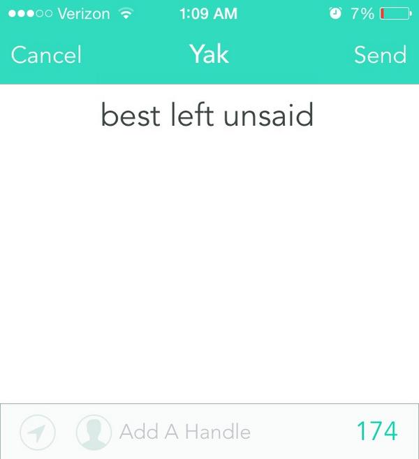 BLUounk's tweet photo. Yak is cool. Stole our font. But it's cool. http://t.co/LSBlvHa9cS