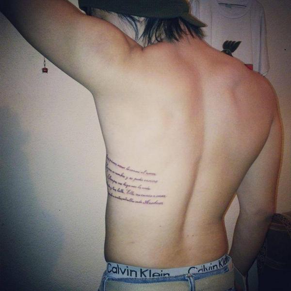 Hey_Chata's tweet photo. ME FASCINA SU TATTO! :3 @AnthonyR_Rodas Nach esta orgulloso! /O jaja 
le juro que que nivel el reloj que se ara! *_* http://t.co/OMfiFWpLTH