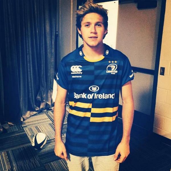 leinsterrugby's tweet image. Looking good @NiallOfficial in the new @canterburyNZ European jersey! Leinster blue suits you! #WeAreLeinster