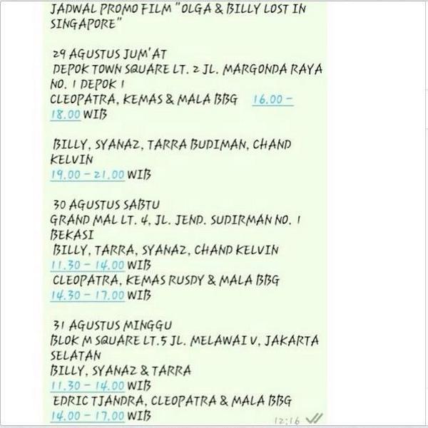 Read RT <a href="/bangbily/">Billy Syahputra</a>: Nonton bareng yukkkkk