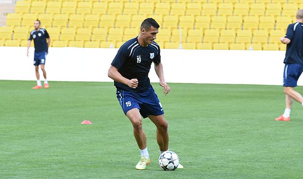 Adis Jahovikj appears headed out of Rijeka