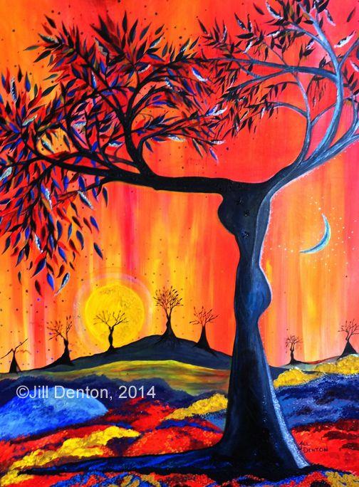 jilldentonart's tweet image. TreeForms Celeste by Jill Dent twib.in/l/ELApKAo7Kn7 via @Jill Denton Art #treeforms #treeart #femininetrees