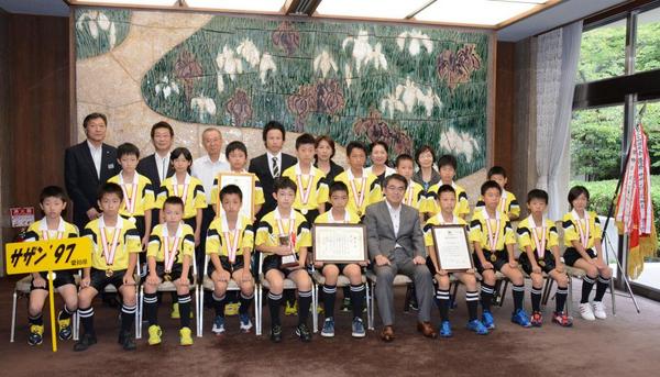 大村秀章 全日本ドッジボール選手権で優勝した サザン 97 の皆さんと おめでとうございます Http T Co Um7ih5dxo2 大村秀章 全日本ドッジボール選手権で優勝した サザン 97 の皆さんと おめでとうございます Http T Co Um7ih5dxo2