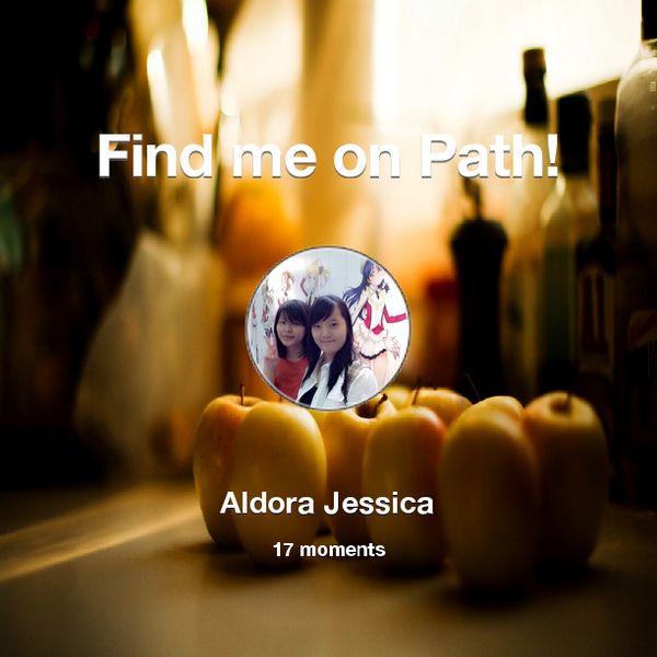 aldora_J's tweet photo. Find me on #Path now! Go to: http://t.co/WqpN5hwbTC! #thepersonalnetwork http://t.co/otEnuTo9o5