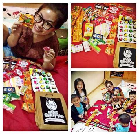 Jajanan lawas jaman 90an dari @masgentyo ludes di serbu krucil2 cilik hihihhiih makasih loh :*