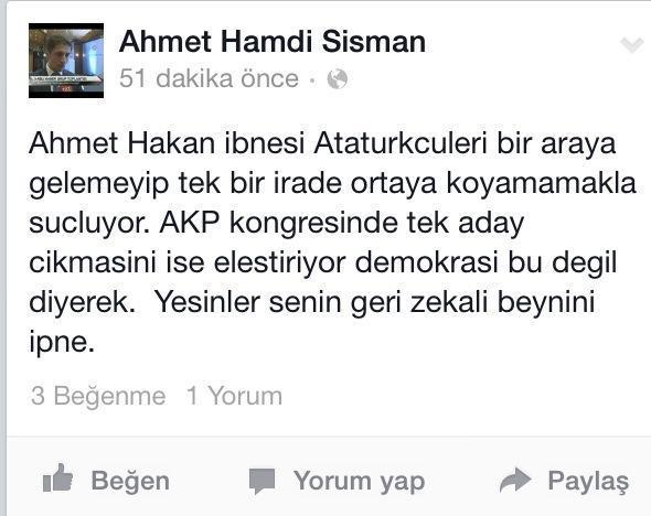 nebilozgenturk's tweet photo. Yahu ne oldu bu memlekete, memleketin memurlarına? Beyin kodlarıyla mı oynandı? Bu satırları yazan TRT müdürüymüş!!.. http://t.co/leIAwXoIHA