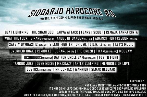 MrCortexHC's tweet image. Local event is good enough, see u @SIDOARJOHC #3 @OverNoise_HC @LARVA_ATTACK @scout_hc @BLHCsda @THESHANTOSO