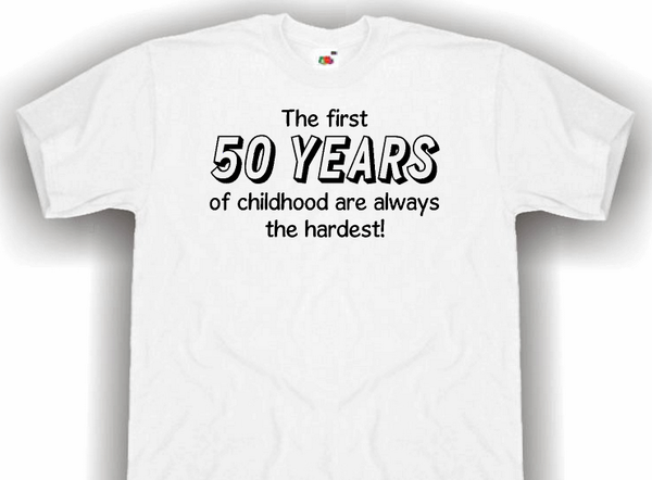 funny 50th birthday t shirts