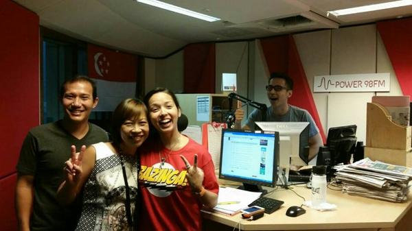 LifetimeAsia's tweet photo. #ThePangs having fun LIVE on @Power98 FM now with DJs Mr Young &amp; Jacqui! Tune in! http://t.co/m1etptpx9x #MomsTimeOut http://t.co/ZKPimpUNpE