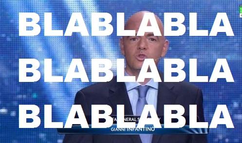 voetbalzonenl's tweet photo. Deze mag natuurlijk niet ontbreken op een avond als deze. #infantino #ucl http://t.co/DiLzaDD3TE