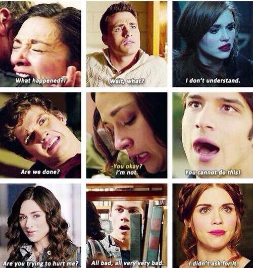 hwngsinbs's tweet photo. me when teen wolf http://t.co/s72ueg3wWX