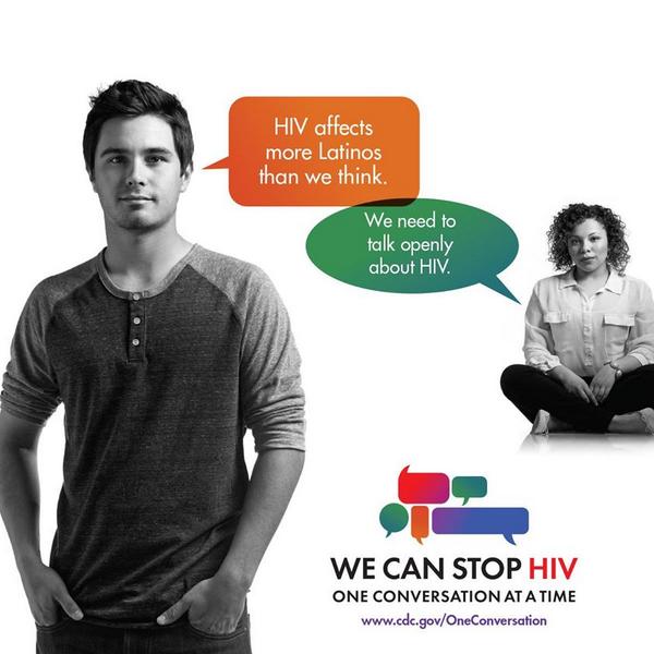 HHSGov's tweet photo. We can stop #HIV – one conversation at a time. Share the new @CDCgov initiative &amp; learn more: http://t.co/GM2imHPHsn http://t.co/YNmmC10e4z