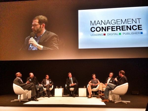 Great discussion at our Management Conference with #MathiasDöpfner, <a href="/jreichelt/">Julian Reichelt</a>, <a href="/carloswatson/">Carlos Watson</a>, <a href="/joerg/">Joerg Rheinboldt</a> e. a.