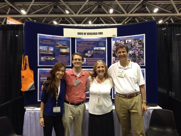 UVAFamMed's tweet photo. Thanks to all students we met in Kansas City! We enjoyed meeting you. From Dr. G, Myrtha, Aivi, and Patrick. http://t.co/Z6jwUTgFvj