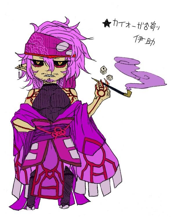 @pkgmousou 最近だとこのへん
 #うちの子でキャラデザ好きな子を自分で言う 