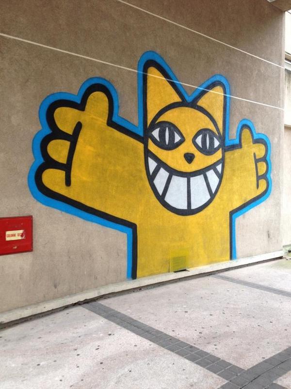 jerome_coumet's tweet image. Oui, je vais soutenir l'artiste M. Chat à son procès. J'estime qu'il n'y a pas de dégradation- bit.ly/1potLJR