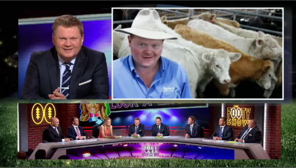 NRLonNine's tweet photo. Fatty went rural this week! #MolanFiles #NRLFootyShow http://t.co/wP4NpY5gIX