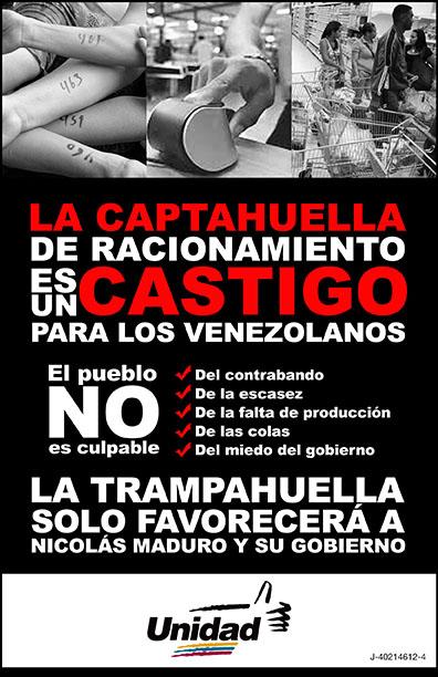 LaCausaRVe's tweet photo. Convocamos a cacerolear hoy contra el racionamiento y las captahuellas #28A, junto a la @unidadvenezuela http://t.co/sFIMiAplxo