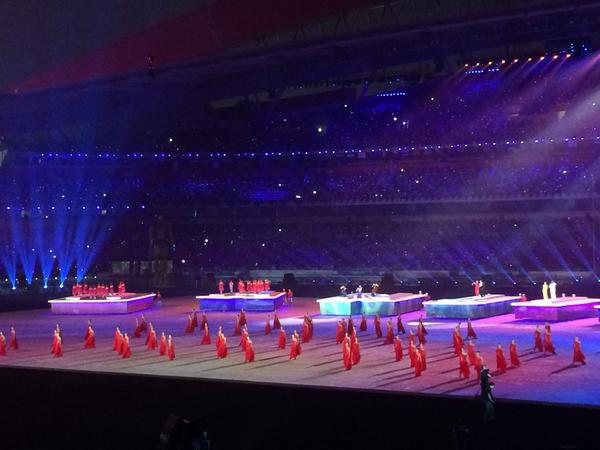 The song Youthful Memories conveys the longing for a reunion. #nanjing2014 #closingceremony <a href="/youtholympics/">Youth Olympic Games</a>