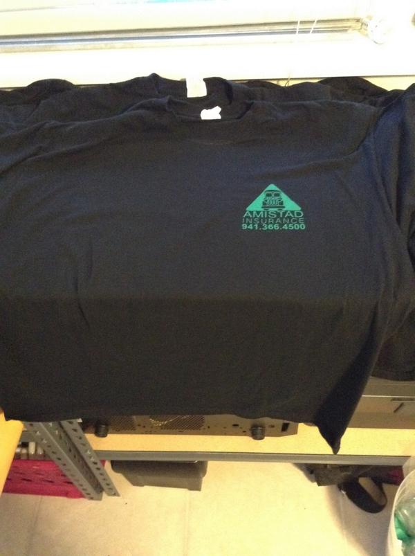 DesignHeroInc's tweet image. Check out the new Shirts designed for Amistad Insurance by us