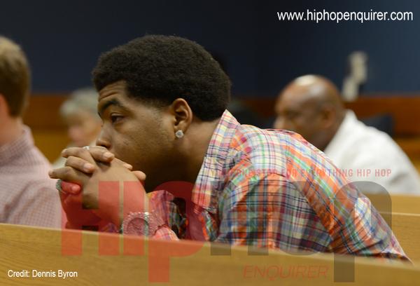 Hiphopenquirer's tweet photo. Breaking: Rapper Lil Webbie makes appearance at Eldorado Red murder trial in support of #LilPhat family. #liveupdates http://t.co/U6wBwryf6a