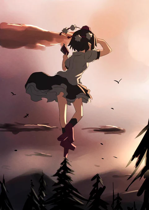 あやや#深夜の真剣お絵描き60分一本勝負  