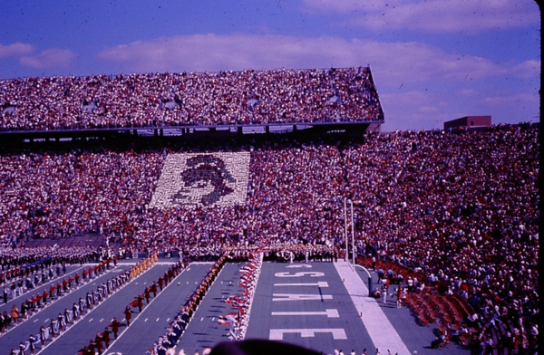 michiganstateu's tweet photo. Ready for some football, #Spartans? #TBT Spartan Stadium in 1975 http://t.co/6JvHMjDy9i http://t.co/mW7grYtEIn