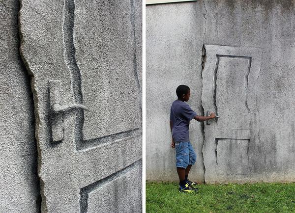 #Grafiti sanatçısı Pejac’in Paris’te ortaya çıkan 3 yeni çalışması.
