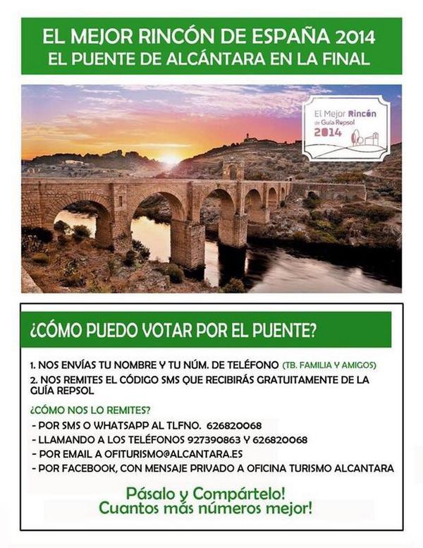 DePataBlack's tweet photo. Hagamos que el puente de Alcántara sea elegido el mejor rincón de España en 2014, está región se lo merece http://t.co/tLZXTBBnyU