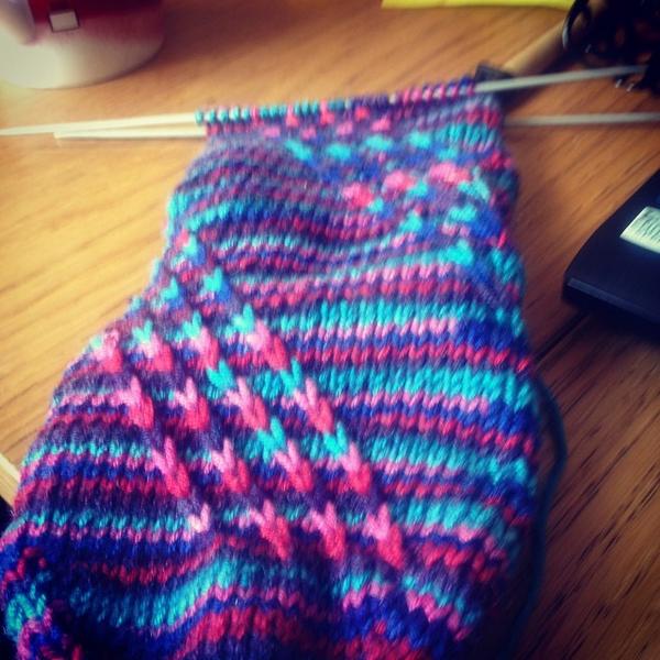 runforthequiet's tweet image. Third time is the charm #knitting #socks #toeup ift.tt/1pakWwX