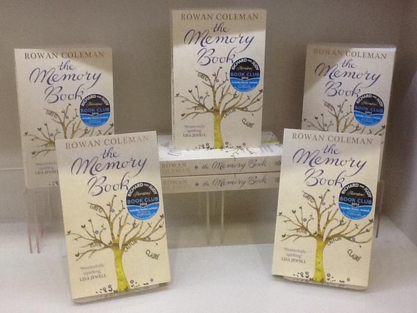 @RandomHouseUK reception display @rowancoleman @EburyPublishing #RichardAndJudyBookClub