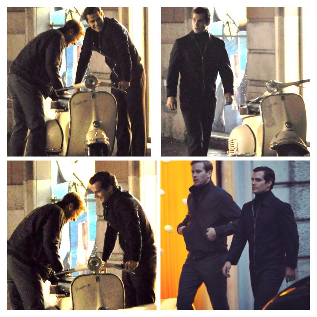 Happy Bday! to Henry Cavills costar Armie Hammer. Rocking/screen together in 