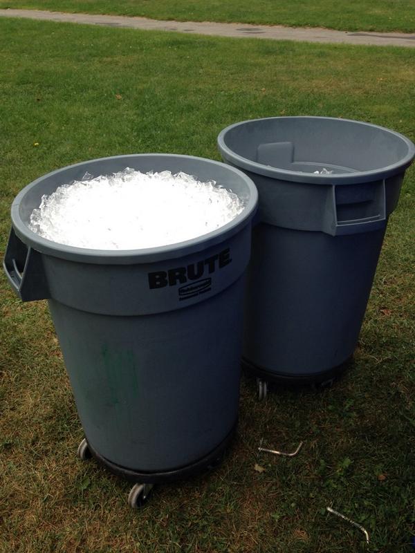 WestinNS's tweet photo. We're ready to put another 150 lbs in our massive bucket. @kerpel is up @ 12:30! http://t.co/9T1r0mtHeY