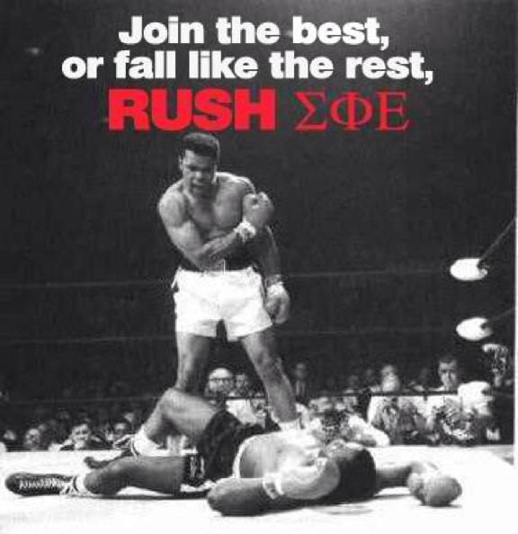 RUSH SIGEP this fall. Barton's best for a reason ΣΦΕ