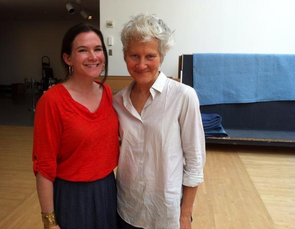 GRAY editorial director <a href="/Jaimegillin/">Jaime Gillin</a> &amp; artist Ann Hamilton post-interview <a href="/henryartgallery/">Henry Art Gallery</a>. Story in next issue!