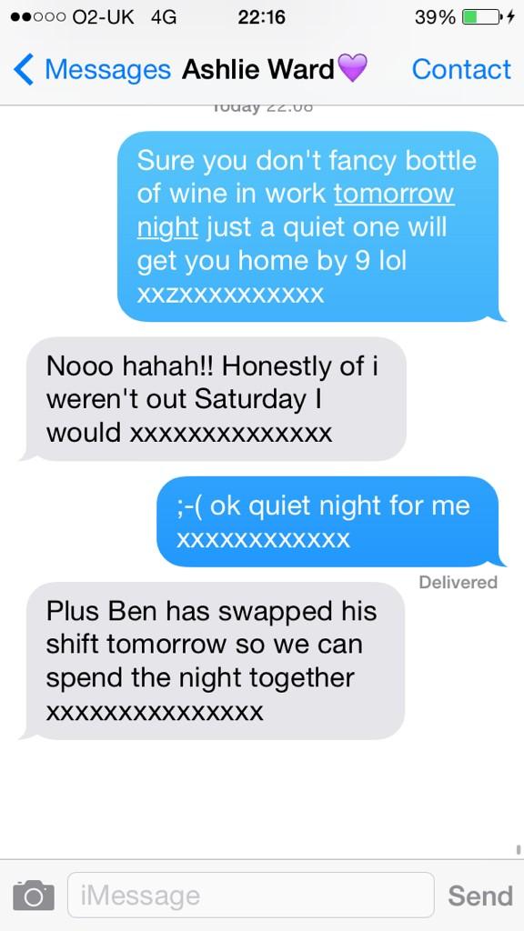 whitlock_carla's tweet image. Swerved for her Boyf 😔@Ashliejae #friendproblems