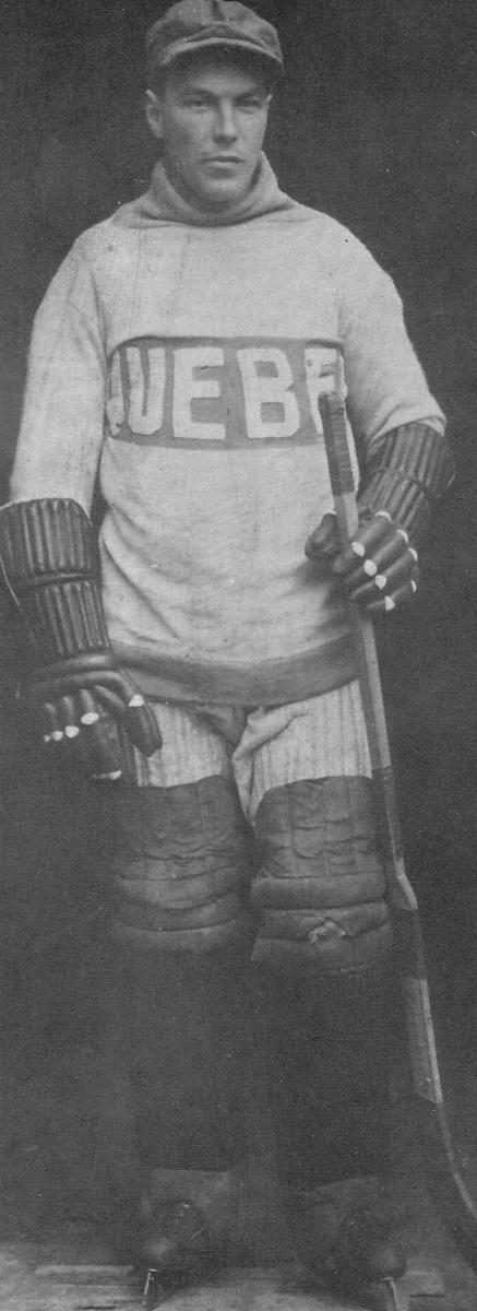 Picture of Paddy Mora in 1912 gardien de but des Bulldogs de #Québec