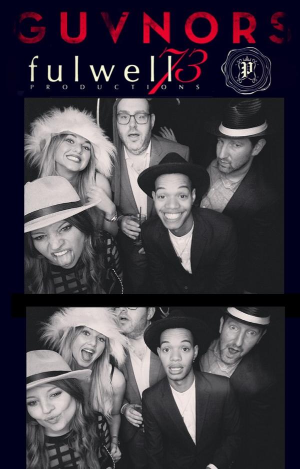 Harley <a href="/RizzleKicks/">Rizzle Kicks</a> in our photo booth last night for <a href="/GuvnorsFilm/">The Guvnors</a> premier at the awesome <a href="/PressNightClub/">Press Nightclub</a> @Fulwell73