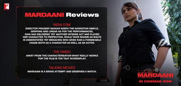 She's taking over the box office by storm! Book your tickets for @MardaaniTheFilm NOW - bit.ly/MardaaniBookTi…