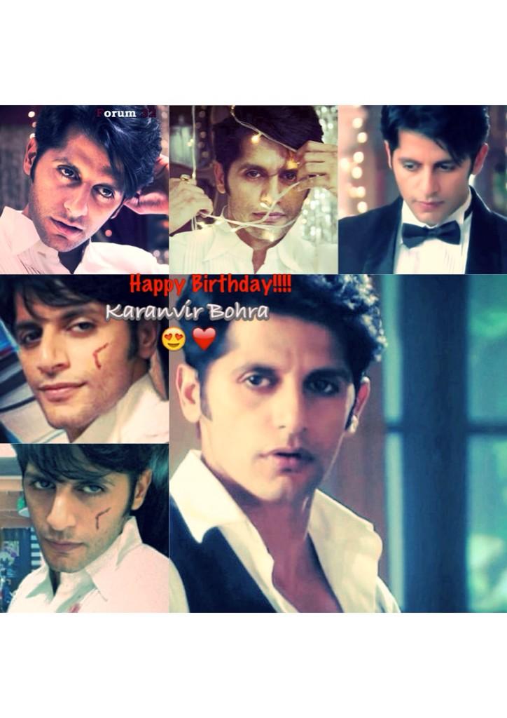 Happy Birthday To The Most Wonderful & Amazing Person In The World Karanvir Bohra!  I love you so much!   