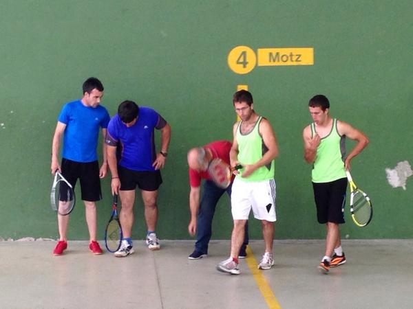 Los hermanos beraza vencen 35-34 en la final masculina de frontenis a gika intxauspe!!!